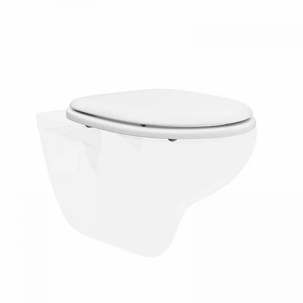 Kerama Marazzi XPRO.B.seat.02/WHT Сиденье XPRO slim c микролифтом, белый глянцевый