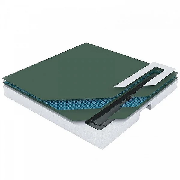 Душевой поддон Confluo Board UNI 900 Frameless Line 550 PESTAN