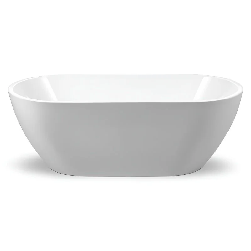 Акриловая ванна без перелива BELBAGNO BB70-1500-W0, 1500x750x570