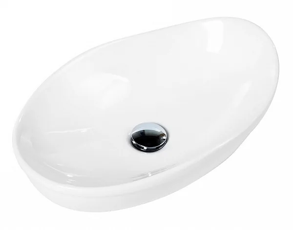 Раковина керамическая накладная, овальная BB1362 BelBagno