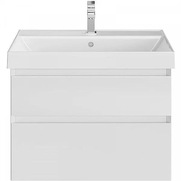 Kerama Marazzi CUB.70.2/WHT.M Тумба CUBO подвесная с ящиками 70, белая матовая