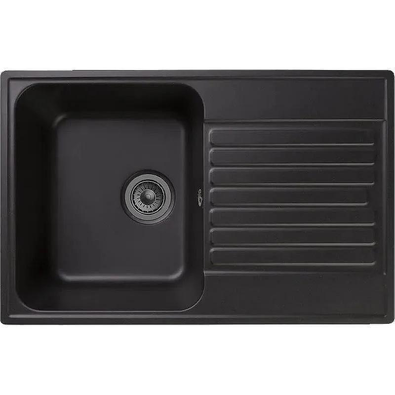 Кухонная мойка Reflection Bolero RF0574BL, черный