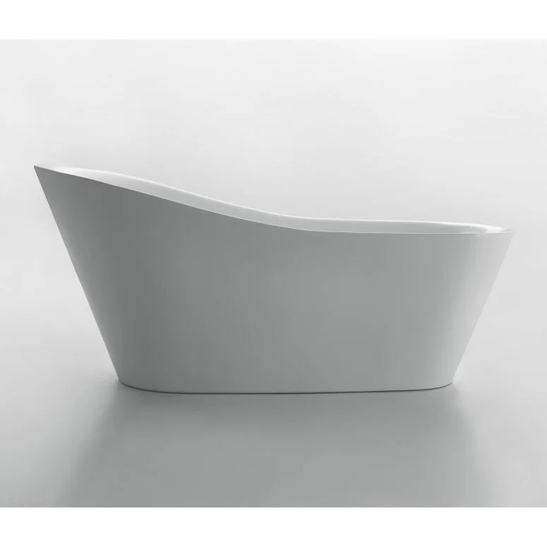 Акриловая ванна без перелива BELBAGNO BB63-1800-W0, 1800х870х850