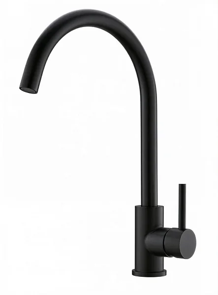 Смеситель для кухни, нержавеющая сталь, чёрный BB-LAM03-2-IN-NERO BelBagno