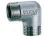 Угол латунный НАРУЖНАЯ/НАРУЖНАЯ резьба НН 1/2" Хром FAR FC 5810 12