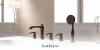 Смеситель на борт ванны с душем AltroBagno Beatrice 020105 BrNe