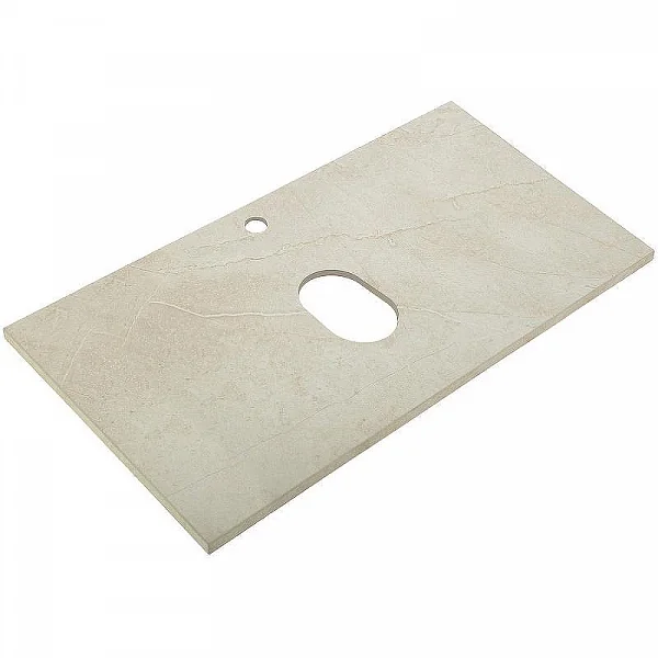 Столешница из керамогранита 800x460 KEP-80-MCO Marmo Crema Opaco BelBagno