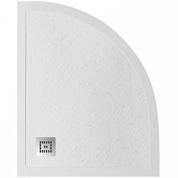 TRAY-MR-UNO-RH-120/80-550-35-W-L Поддон из искусственного мрамора