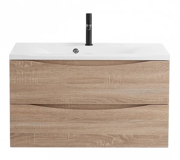 MARINO База под раковину подвесная с двумя выкатными ящиками, Rovere Bianco, 1000x445x500, MARINO-10