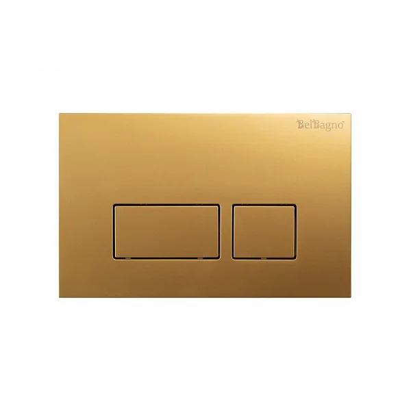 Кнопка смыва BB043ORO.MAT, матовое золото BelBagno