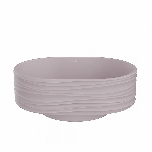 Kerama Marazzi SA.wb.50/MAL Раковина ARTBASIN Sabbia накладная 50, мальва матовая