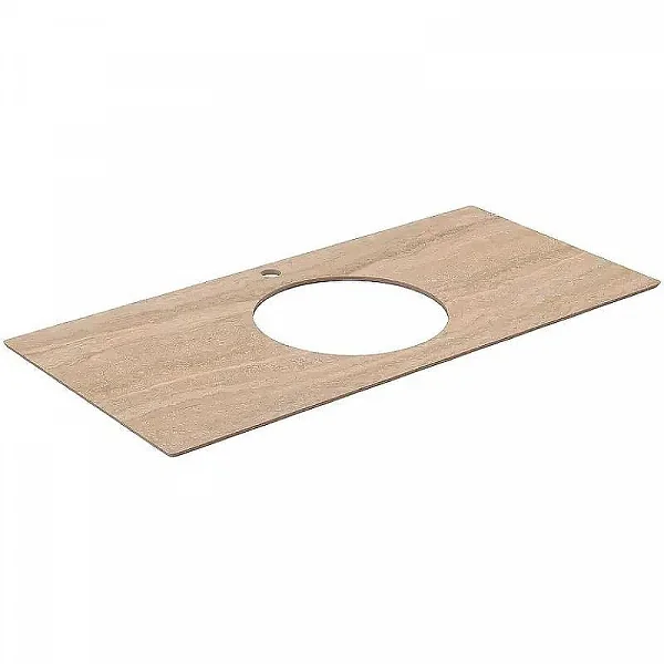 Kerama Marazzi PL5.SG560420R/100 Спец. изделие декоративное для накладных раковин 100, Риальто песоч