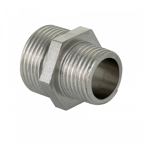 Ниппель переходной нерж. сталь 3/4"х1/2" НЕРЖАВЕЙКА