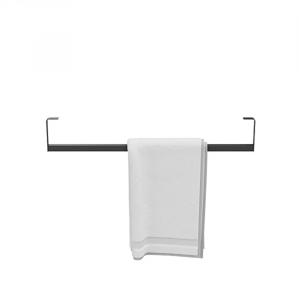 Kerama Marazzi LO.trl.90/BLK.M Держатель для полотенец к раковинам LOGICA 90 с крепежом, черный мато