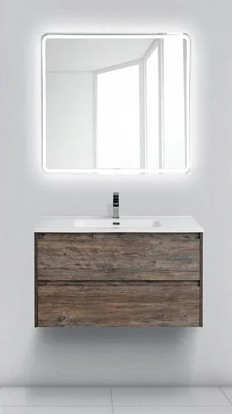 KRAFT База под раковину подвес с 2 выкатными ящ, BelBagno Pino Pasadena, 800х450х500