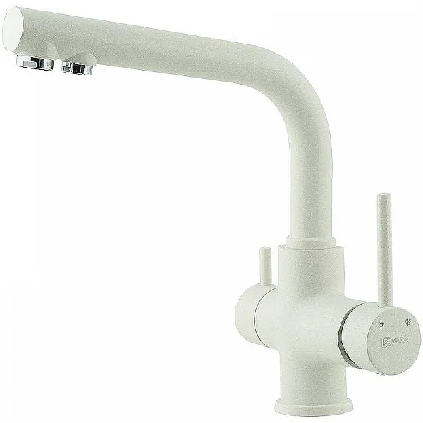 Смеситель для кухни Lemark COMFORT LM3061 с подключением к фильтру питьевой воды, цвет: жасмин