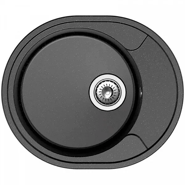 Кухонная мойка Reflection Allonge RF0658BL, черный