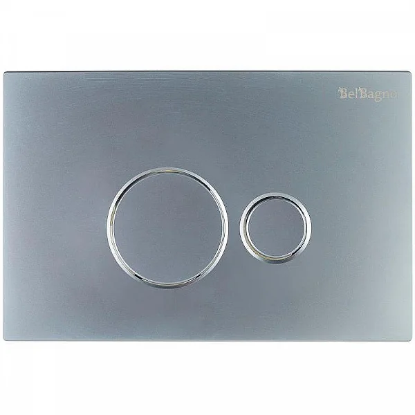 Кнопка смыва BB080CR.MAT, матовый хром BelBagno