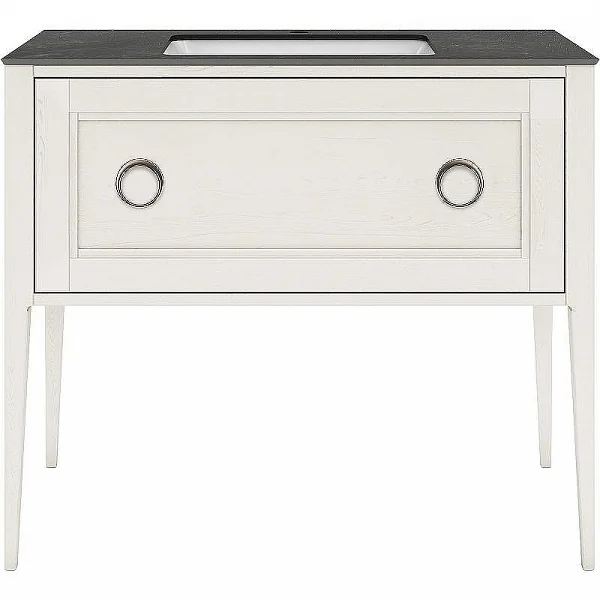 Kerama Marazzi PL.CN.100.1/WHT.M Тумба PLAZA Classic NEO напольная 1 ящик 100, белая матовая