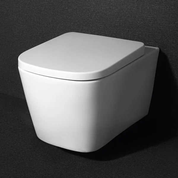 ALBANO Чаша подвесного унитаза безободкового с креплением, P-trap BB120CHR BelBagno