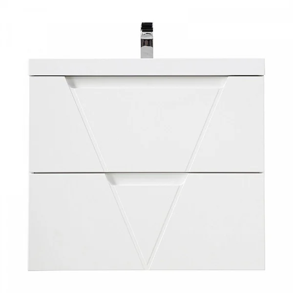 VITTORIA База под раковину подвесная с 2 выкатными ящиками, Bianco Opaco, 900x450x570, VITTORIA-900-