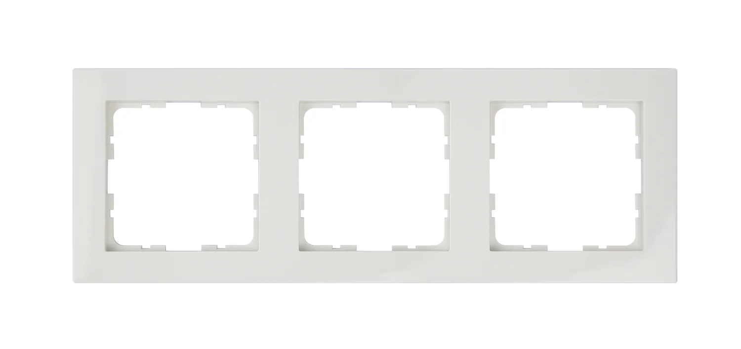 G1003V_Рамка G-Classic 3-постовая, цвет слоновая кость