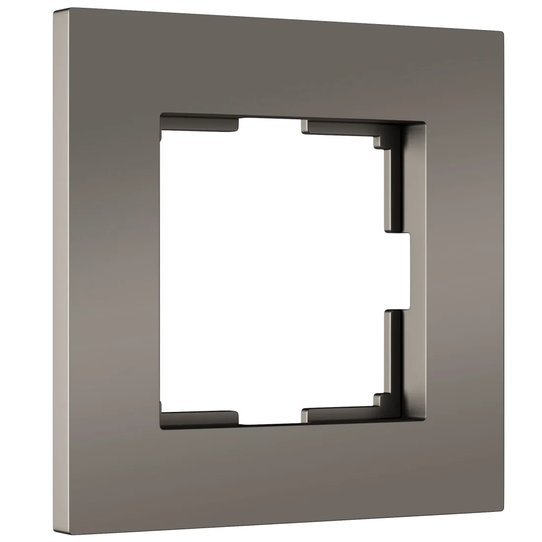 W0012963/ Рамка на 1 пост Slab (бронза софт)