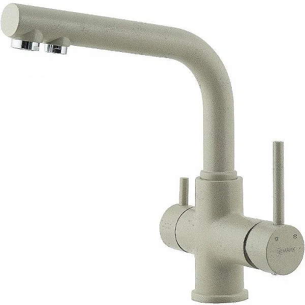 Смеситель для кухни Lemark COMFORT LM3061 с подключением к фильтру питьевой воды, цвет: грей