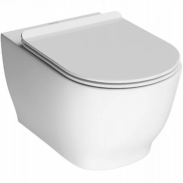 Kerama Marazzi MO.wc.02 Унитаз Modula подвесной безободковый с крепежом, белый глянцевый