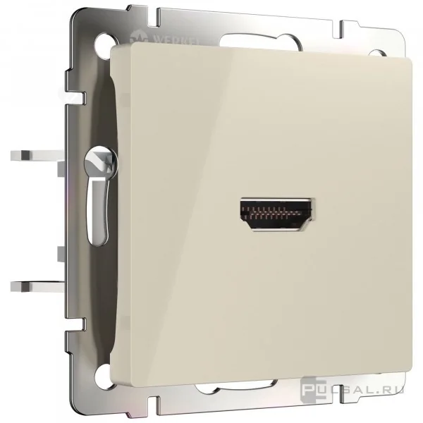 W1186003/ Розетка HDMI (слоновая кость)