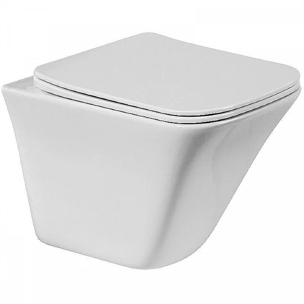 Унитаз подвесной безободковый BelBagno MARMI BB052CHR/BB132SC
