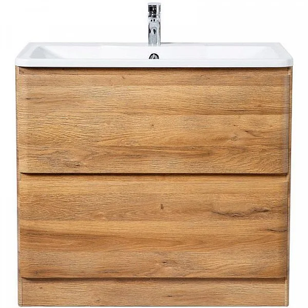 ALBANO База под раковину напольная с двумя выкатными ящиками, Rovere Rustico, 1000x450x810  BelBagno