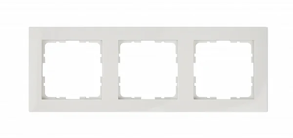 G1003V_Рамка G-Classic 3-постовая, цвет слоновая кость