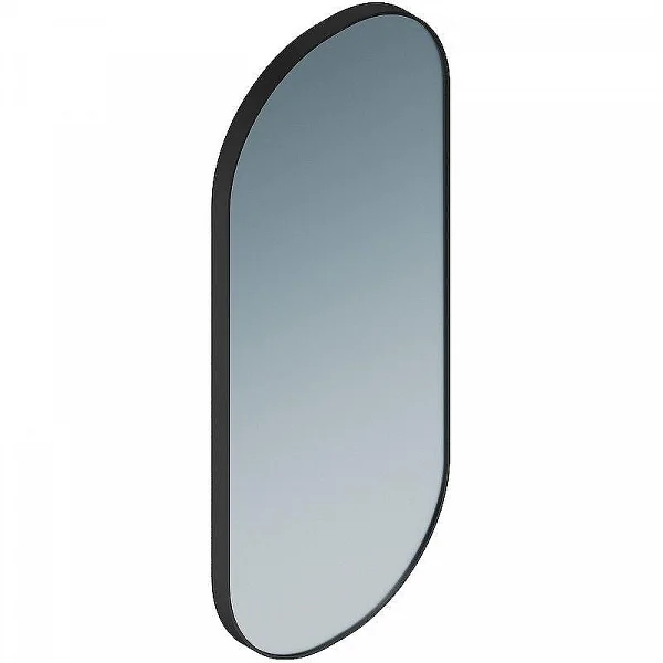 Kerama Marazzi CO.mi.42/BLK Зеркало CONO 42 см, овальное из металла, цвет черное