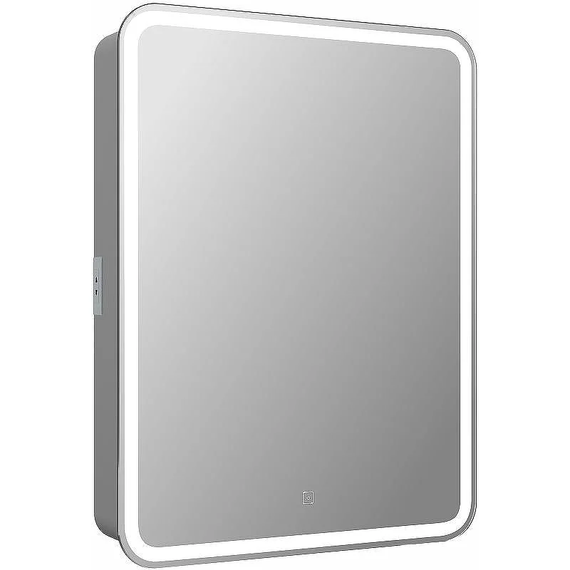 Зеркало-шкаф "Reflection Circle LED" 550х800, RF2106SR