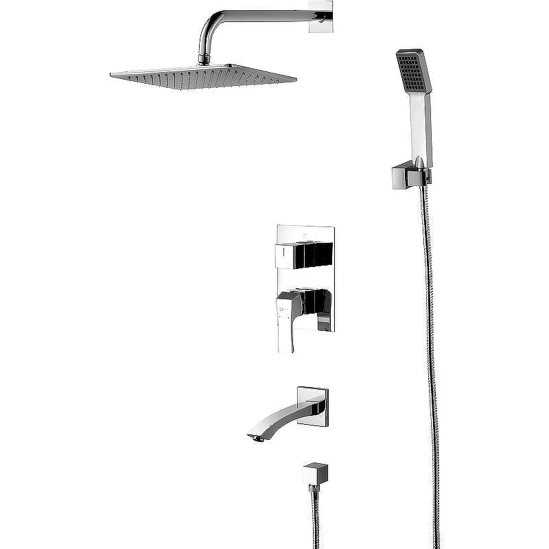 Смеситель Lemark Unit LM4522C для ванны и душа, встраиваемый