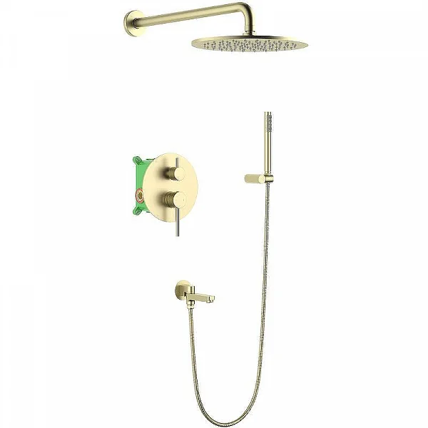 Душевая система встроенная Timo Saona SX-2379/17SM золото матовое