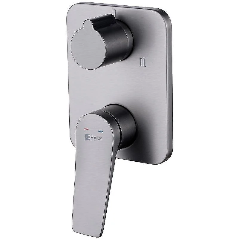 Смеситель Lemark Bronx LM3728GM для ванны и душа, встраиваемый