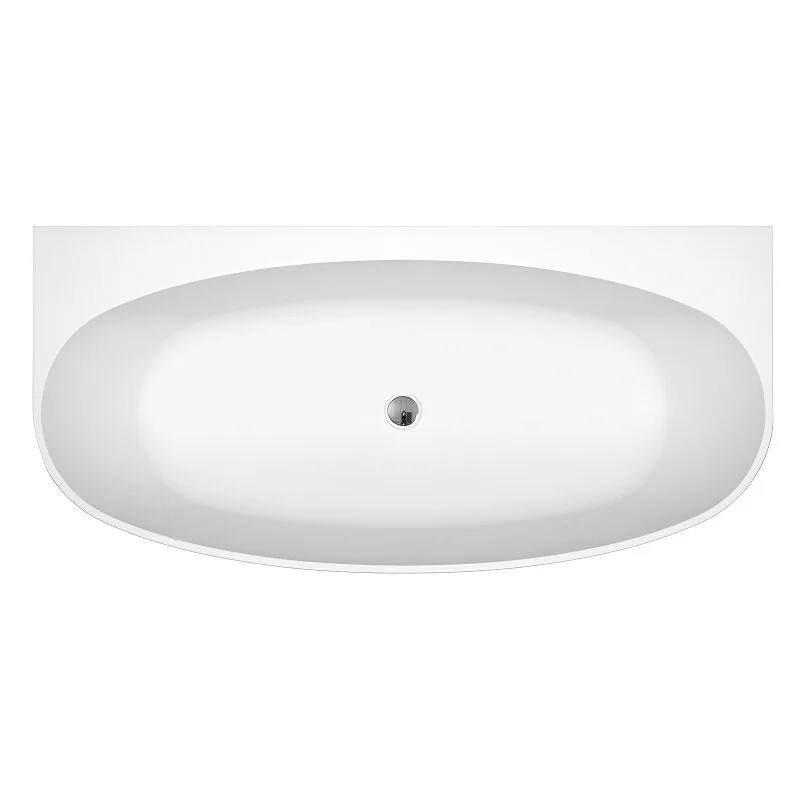 Акриловая ванна без перелива BELBAGNO BB83-1700-W0