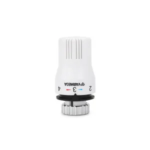 Термостатическая головка Varmega, серия VM115, под клипсовое соединение, белая