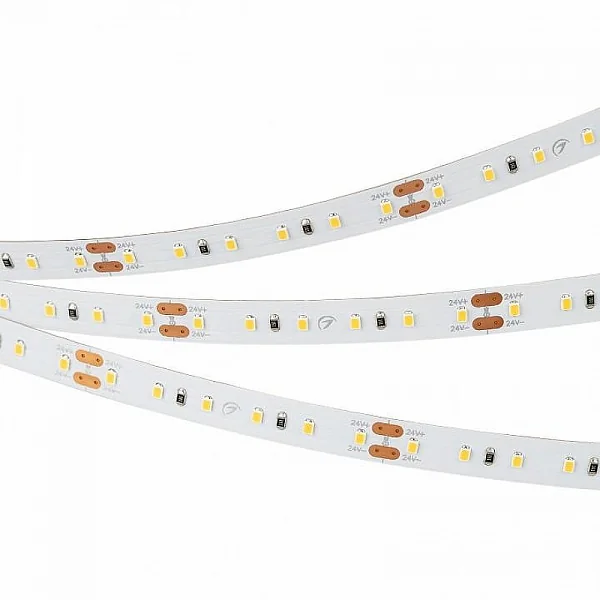 Arlight Светодиодная лента MICROLED-M120-8mm 24V Warm3000 (14 W/m, IP20, 2216, 5m) (Открытый)