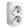 Legrand Quteo Белый Розетка 2-я с/з с шт