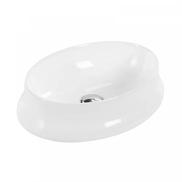 Раковина керамическая накладная, овальная BB1389 BelBagno