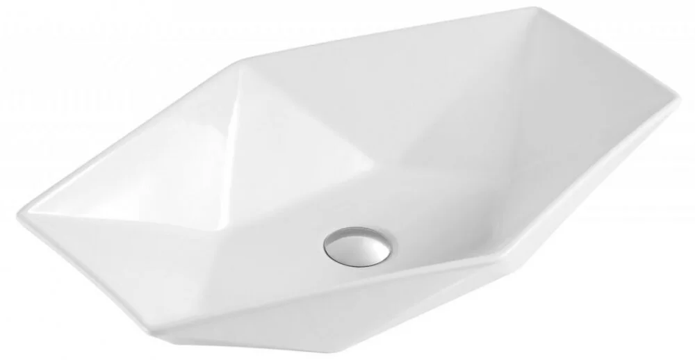 Раковина накладная керамическая BB1344B, 640x415x125 BelBagno