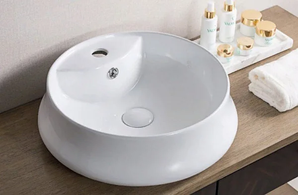 Раковина накладная керамическая круглая BB1398 BelBagno