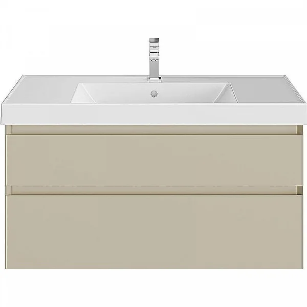 Kerama Marazzi CUB.100.2/LIM  Тумба CUBO подвесная с ящиками 100, лимо матовая