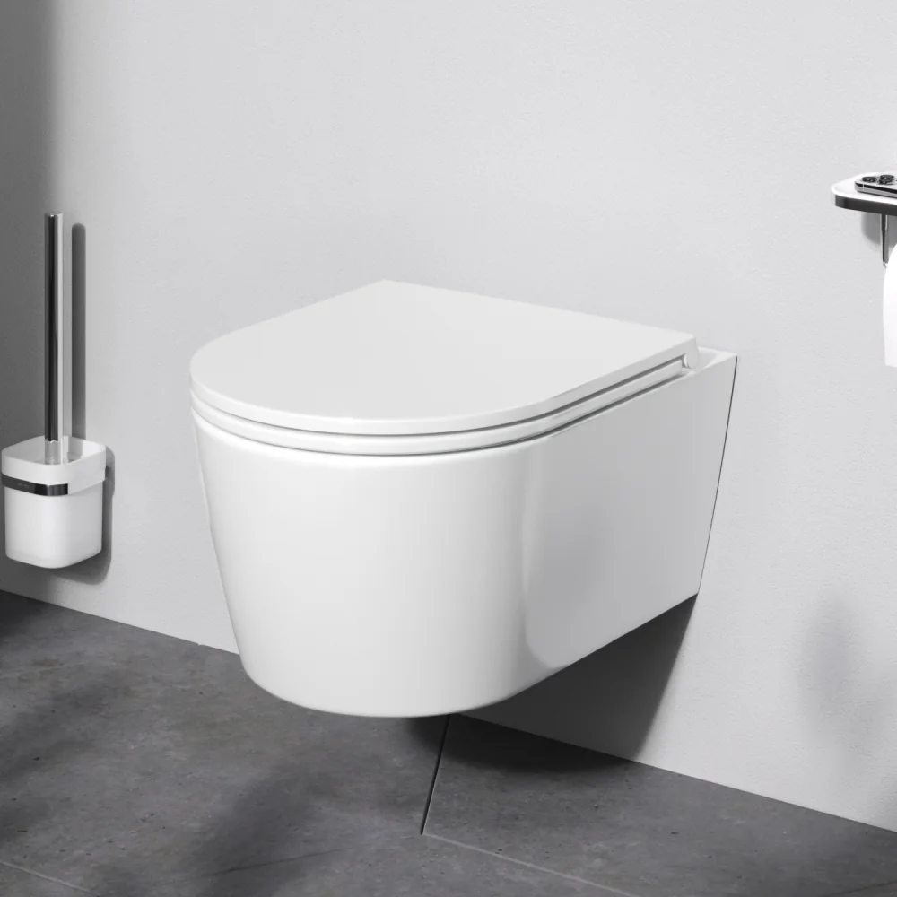 C8F1700SC Func подвесной унитаз 49 см FlashClean с сиденьем микролифт