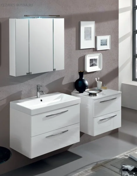 FLY Столешница из искусственного мрамора 11007-51-CL.M5 Spaccato grigio, 80x45 CEZARES