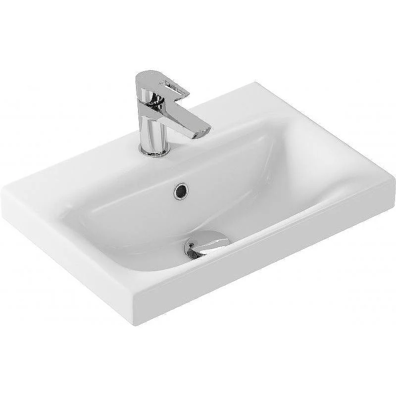 Мебельная раковина Cersanit Moduo slim 50