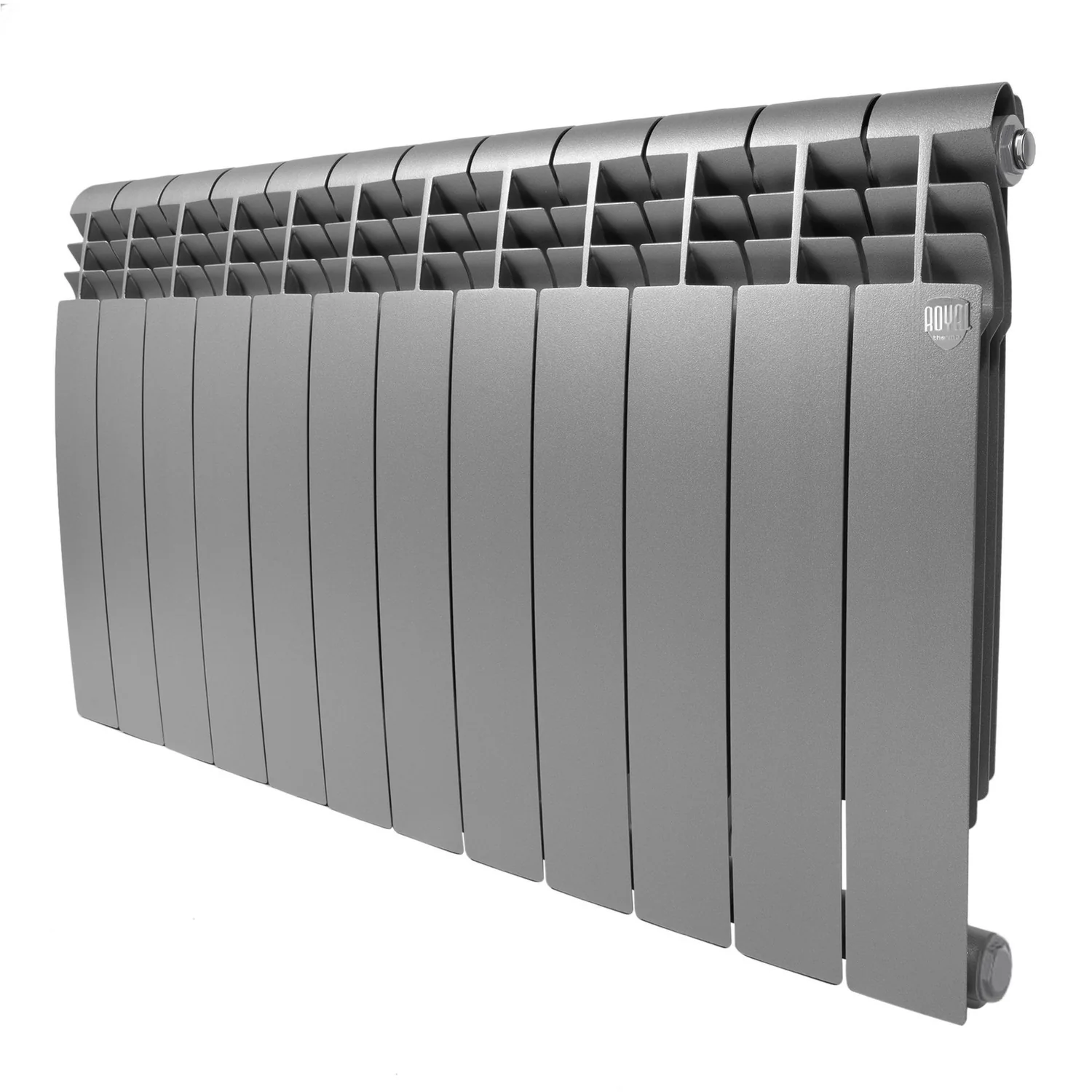 Радиатор Royal Thermo BiLiner 500 /Silver Satin - 12 секц.